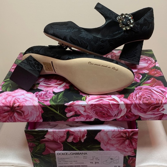 Dolce & Gabbana Jackie Jeweled Brocade